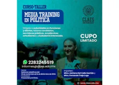 Curso-Taller: Media Training en Política